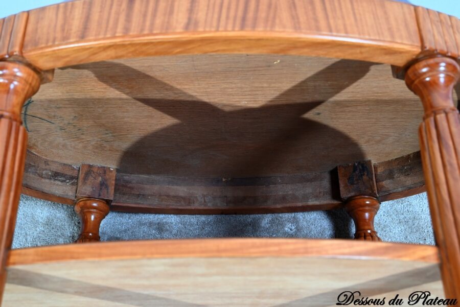 Petite Table en Acajou Clair, Art Déco - 1930 – Image 23