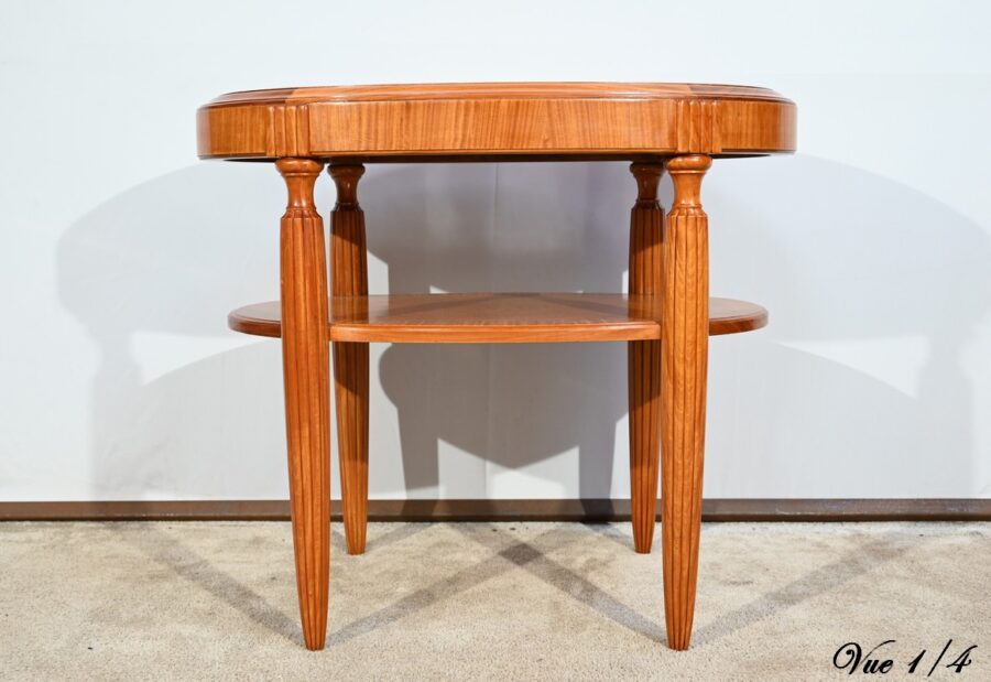 Petite Table en Acajou Clair, Art Déco - 1930 – Image 7
