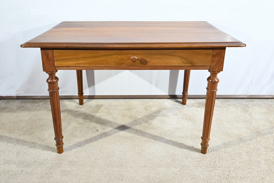 Table Bureau en Noyer, style Louis XVI – 1900