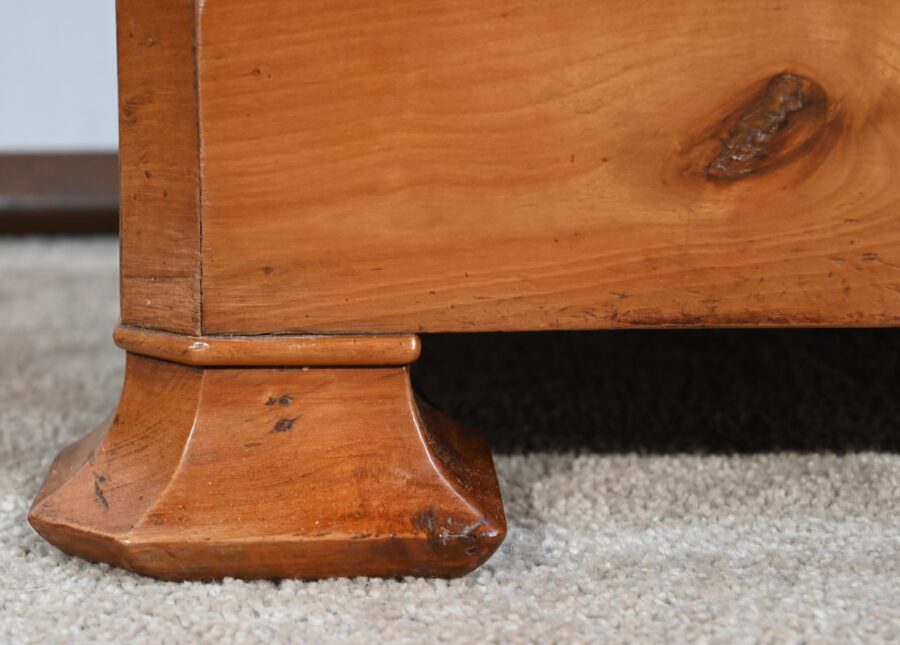 Table de Chevet en Merisier et Frêne – Fin XIXe – Image 13