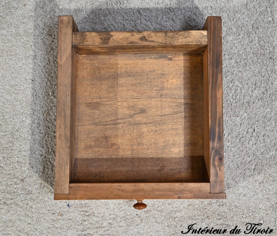Table de Chevet en Merisier et Frêne – Fin XIXe – Image 19