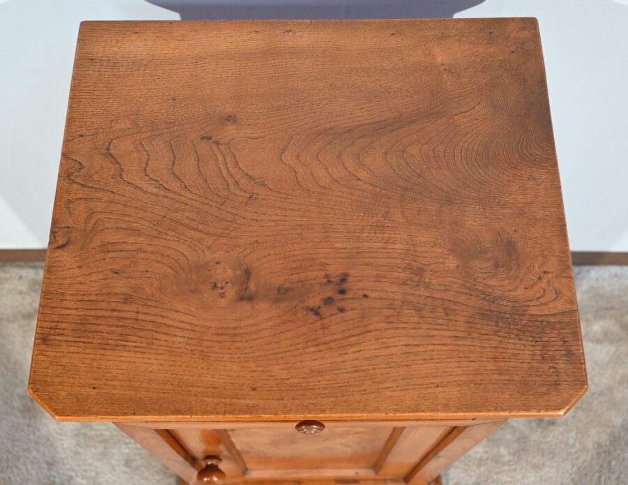 Table de Chevet en Merisier et Frêne – Fin XIXe – Image 5