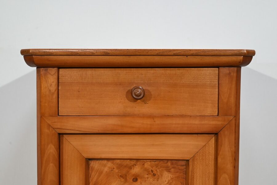 Table de Chevet en Merisier et Frêne – Fin XIXe – Image 7