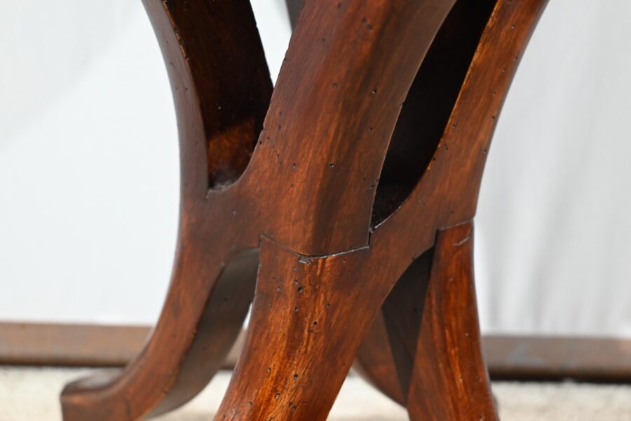 Tabouret de Piano en Hêtre Teinté – 1900 – Image 14