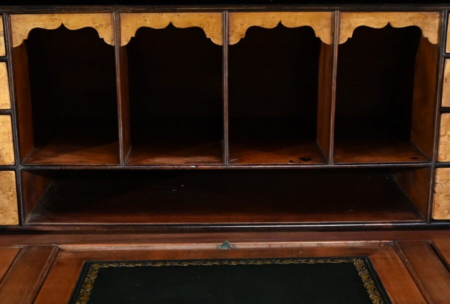 Bureau Cylindre Bibliothèque en Acajou, époque Victorienne, Angleterre – 1850 – Image 35