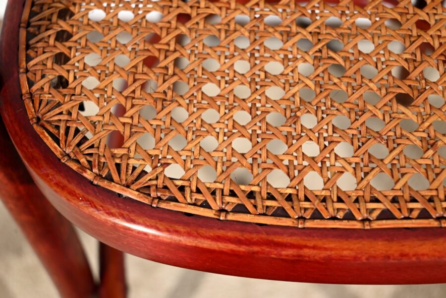 Chaise Haute d’Enfant n°12303 en Hêtre, estampillée Thonet – Début XXe – Image 11