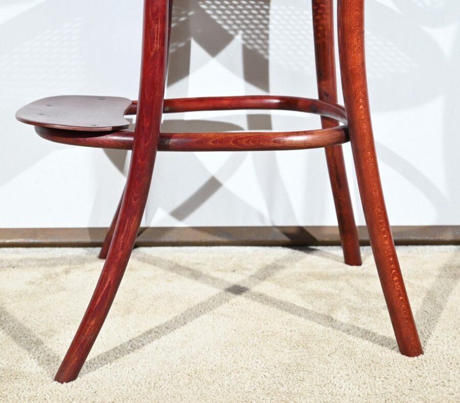 Chaise Haute d’Enfant n°12303 en Hêtre, estampillée Thonet – Début XXe – Image 19