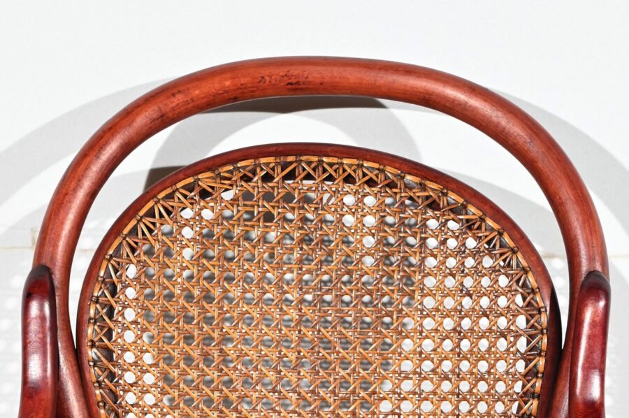 Chaise Haute d’Enfant n°12303 en Hêtre, estampillée Thonet – Début XXe – Image 6