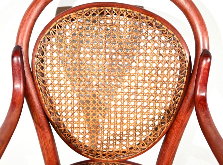Chaise Haute d’Enfant n°12303 en Hêtre, estampillée Thonet – Début XXe – Image 7