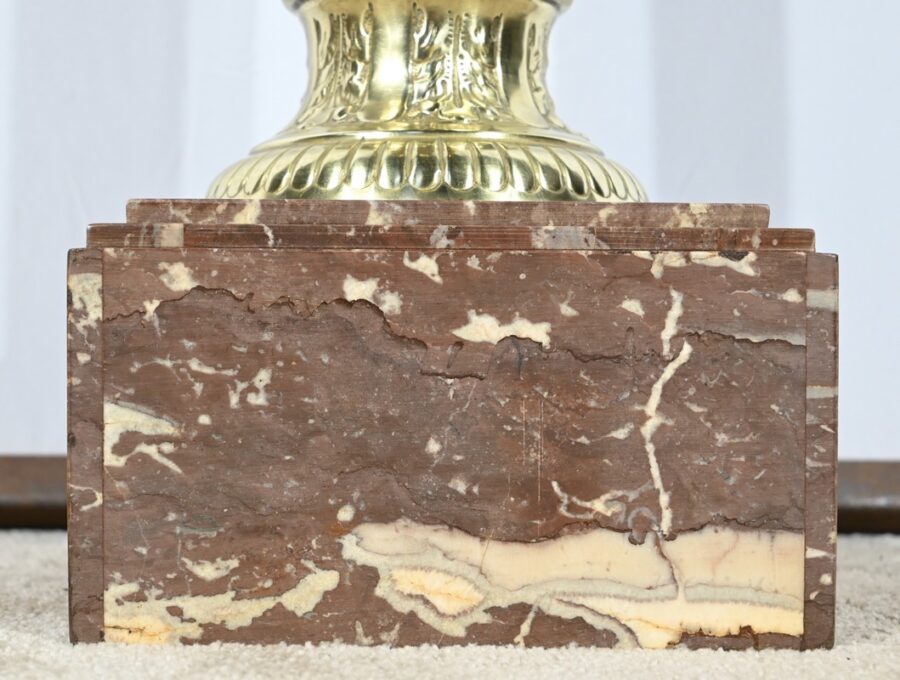 Colonne en Marbre Rouge des Pyrénées – Fin XIXe – Image 16