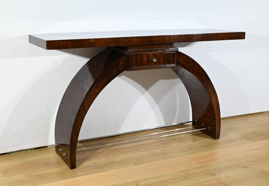 Console en Placage de Palissandre, Art Déco – 1930 – Image 3