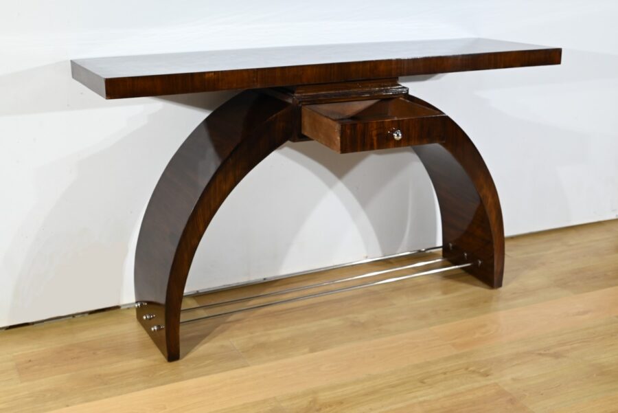 Console en Placage de Palissandre, Art Déco – 1930 – Image 5