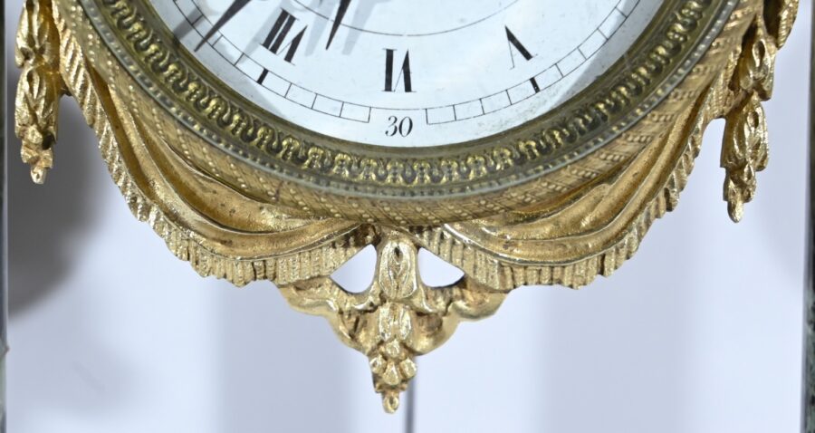 Importante Garniture de Cheminée en Régule et Marbre – Fin XIXe – Image 13