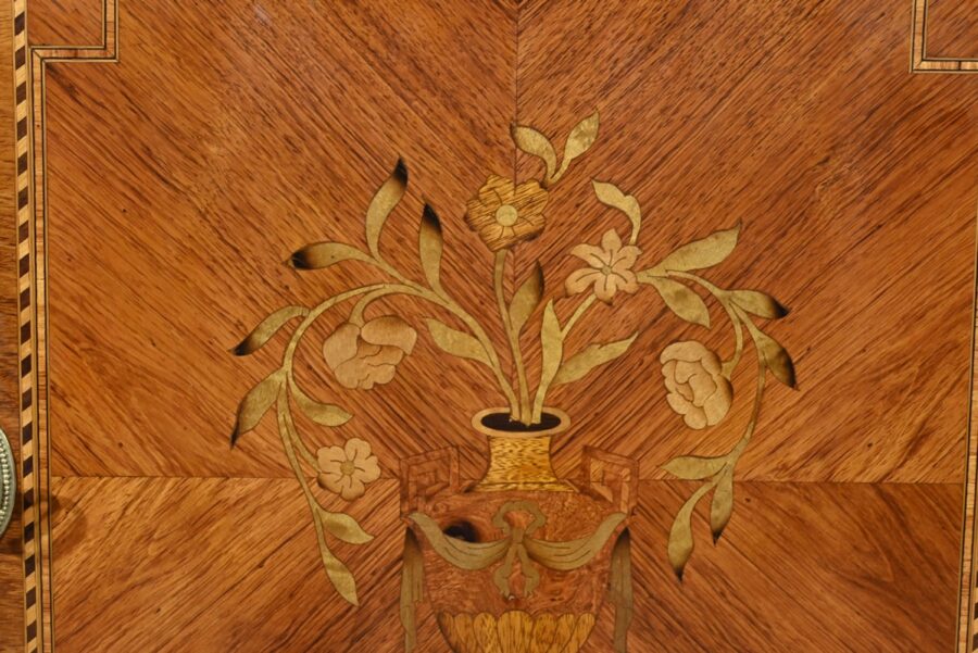 Meuble Vitrine en Bois de Rose, style Louis XVI – Fin XIXe – Image 18