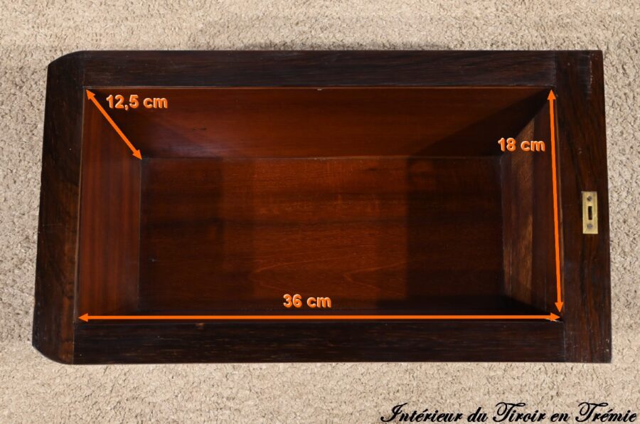 Petite Table de Salon en Palissandre, époque Restauration – Début XIXe – Image 36