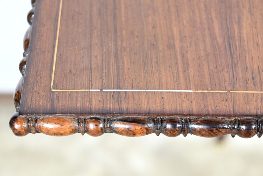 Petite Table de Salon en Palissandre, époque Restauration – Début XIXe – Image 7