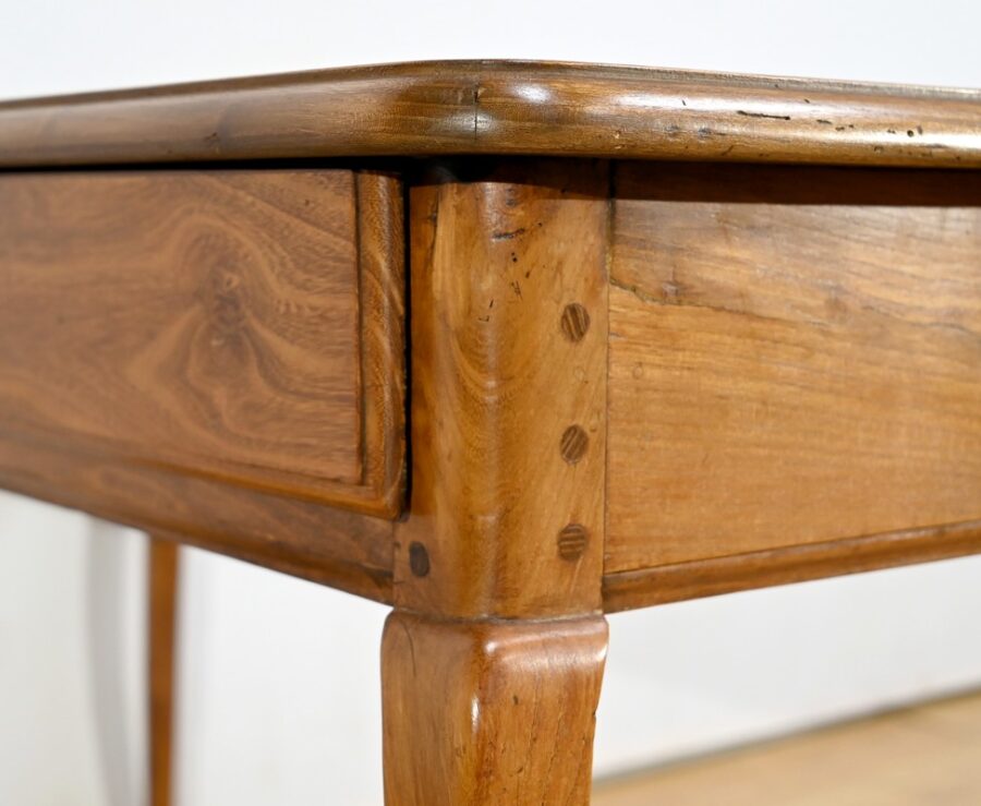 Table Bureau en Frêne et Acacia, époque Louis XV – XVIIIe – Image 17