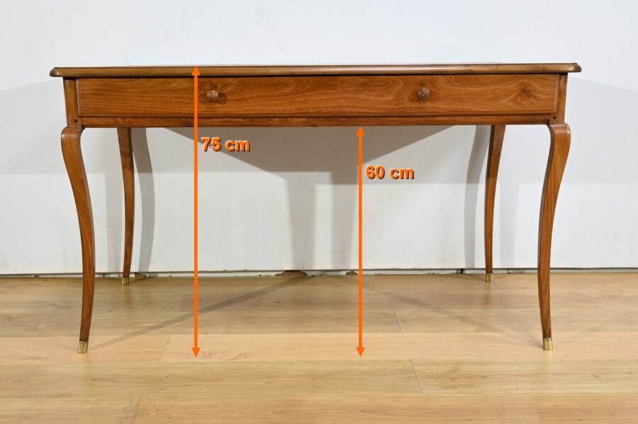 Table Bureau en Frêne et Acacia, époque Louis XV – XVIIIe – Image 27
