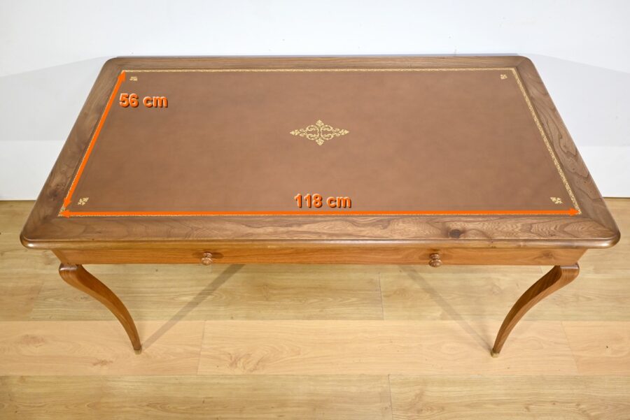 Table Bureau en Frêne et Acacia, époque Louis XV – XVIIIe – Image 29