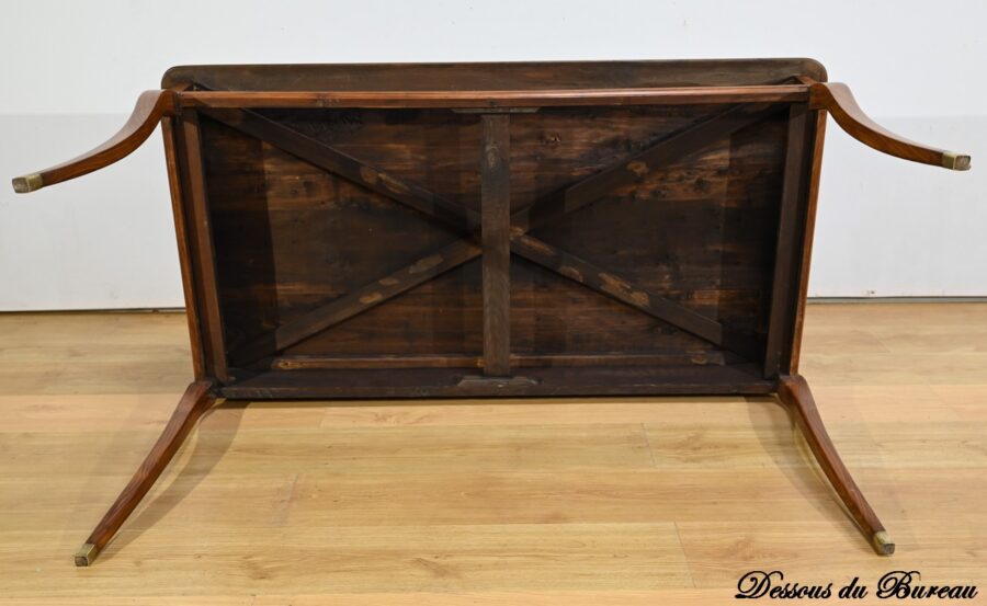 Table Bureau en Frêne et Acacia, époque Louis XV – XVIIIe – Image 30