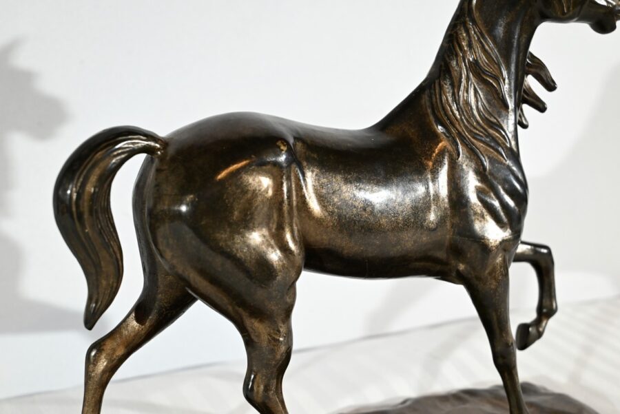 Cheval en Régule – Début XXe – Image 10