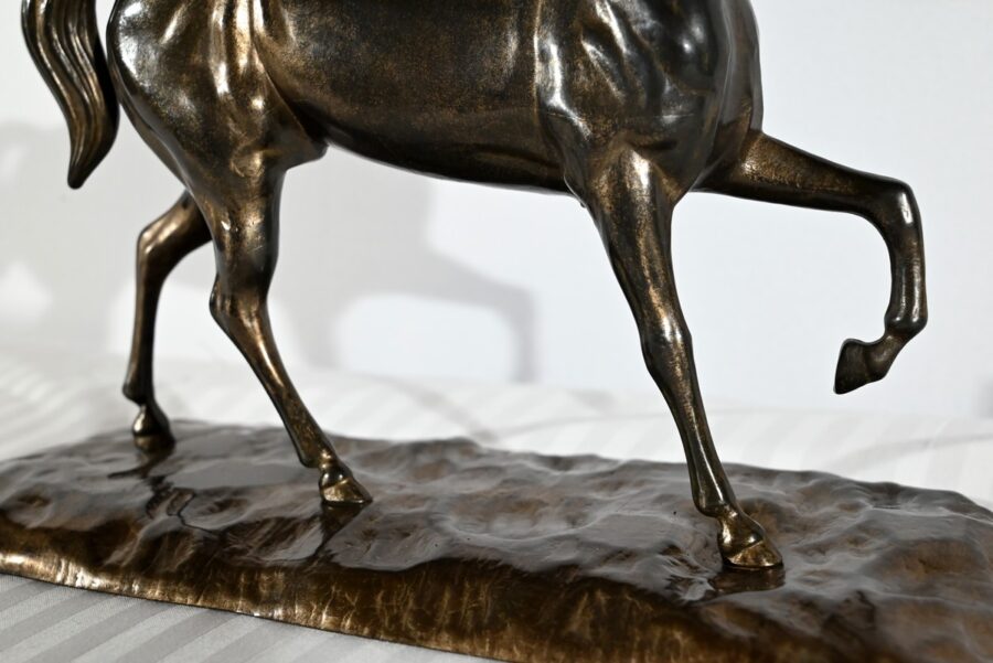 Cheval en Régule – Début XXe – Image 11