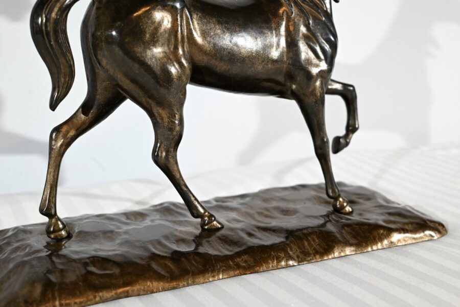 Cheval en Régule – Début XXe – Image 12