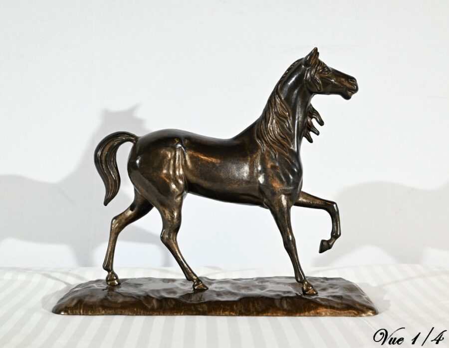Cheval en Régule – Début XXe – Image 4
