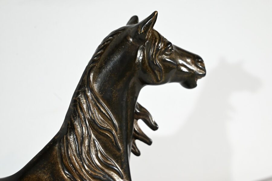 Cheval en Régule – Début XXe – Image 8