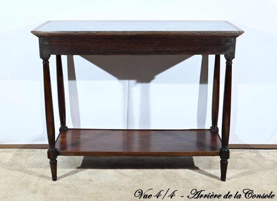Console en Acajou, époque Louis XVI – XVIIIe – Image 31