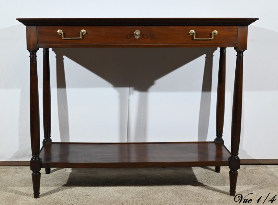 Console en Acajou, époque Louis XVI – XVIIIe – Image 9