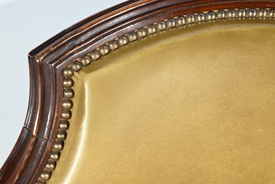 Fauteuil de Bureau Pivotant en Hêtre, style Louis XVI – Fin XIXe – Image 12