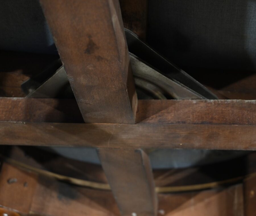 Fauteuil de Bureau Pivotant en Hêtre, style Louis XVI – Fin XIXe – Image 34