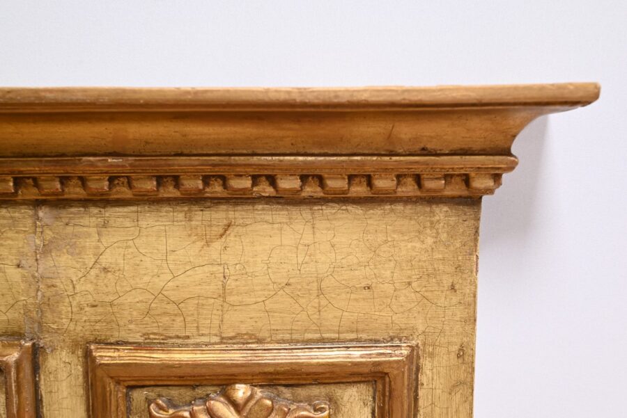 Important Trumeau en Bois Doré, époque Louis XVI – Fin XVIIIe – Image 14