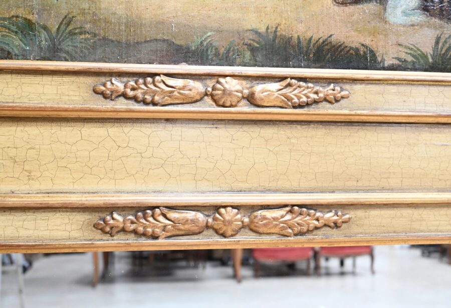 Important Trumeau en Bois Doré, époque Louis XVI – Fin XVIIIe – Image 16