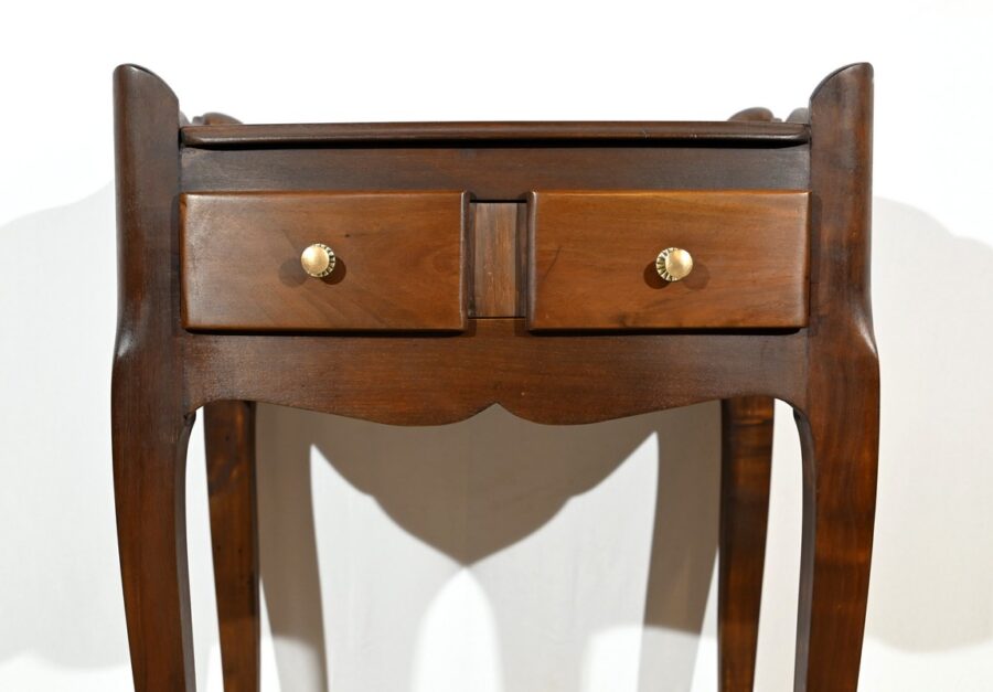 Petite Table de Salon en Noyer, style Louis XV – 1ère Partie XXe – Image 10
