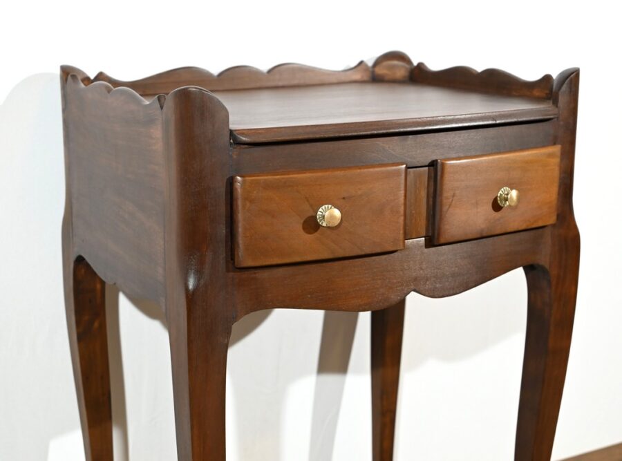 Petite Table de Salon en Noyer, style Louis XV – 1ère Partie XXe – Image 11