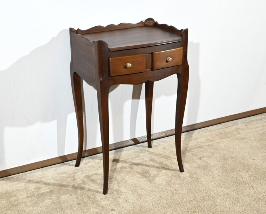 Petite Table de Salon en Noyer, style Louis XV – 1ère Partie XXe – Image 2