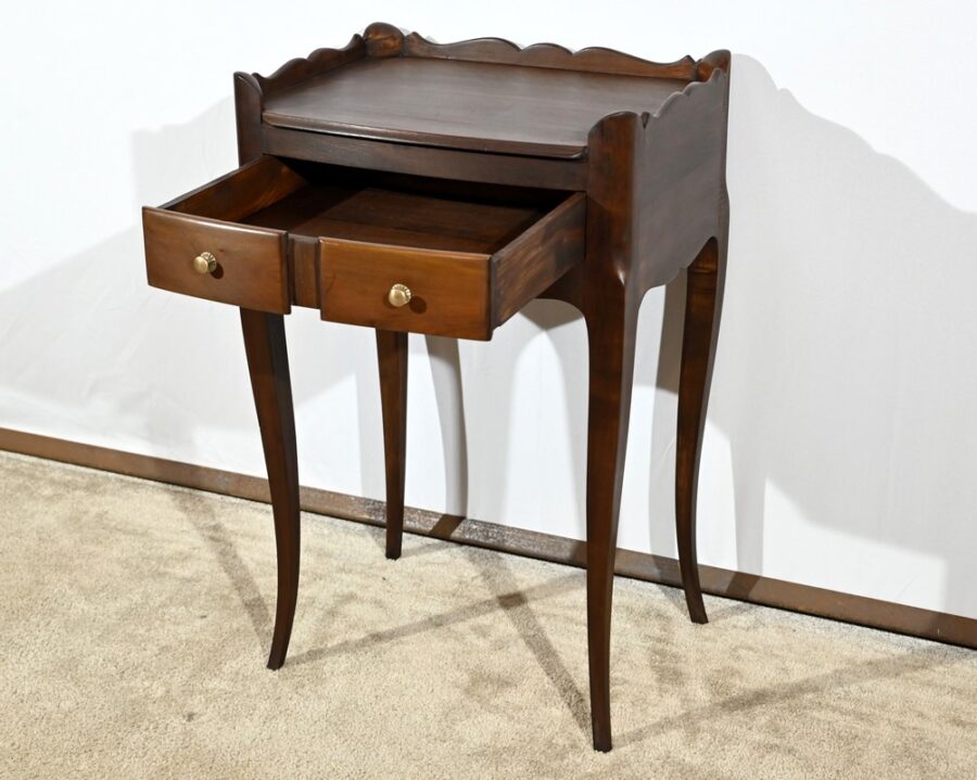 Petite Table de Salon en Noyer, style Louis XV – 1ère Partie XXe – Image 4