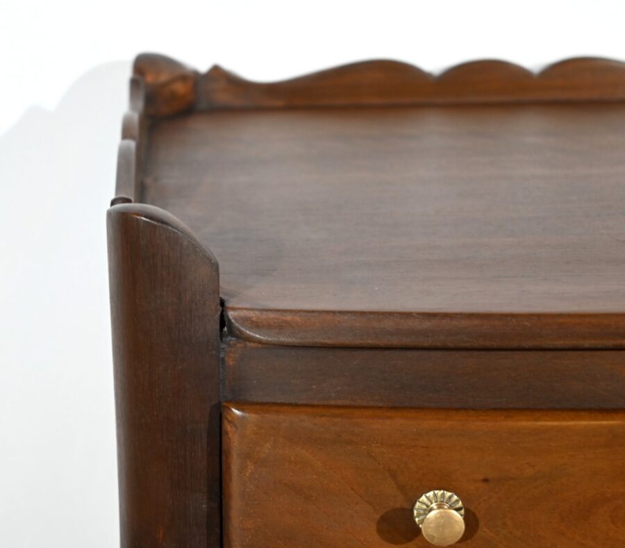 Petite Table de Salon en Noyer, style Louis XV – 1ère Partie XXe – Image 6