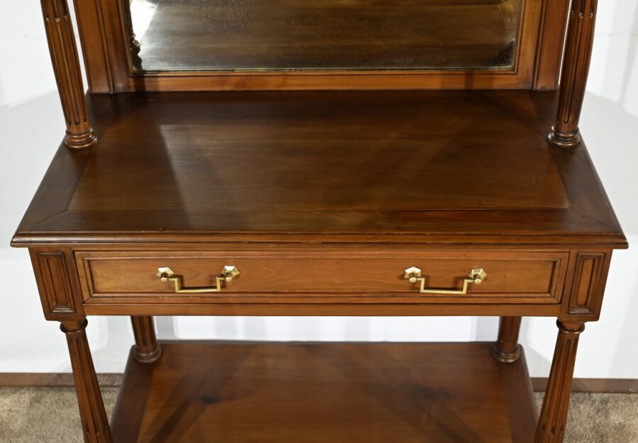 Table Console en Merisier, style Louis XVI – Fin XIXe – Image 16