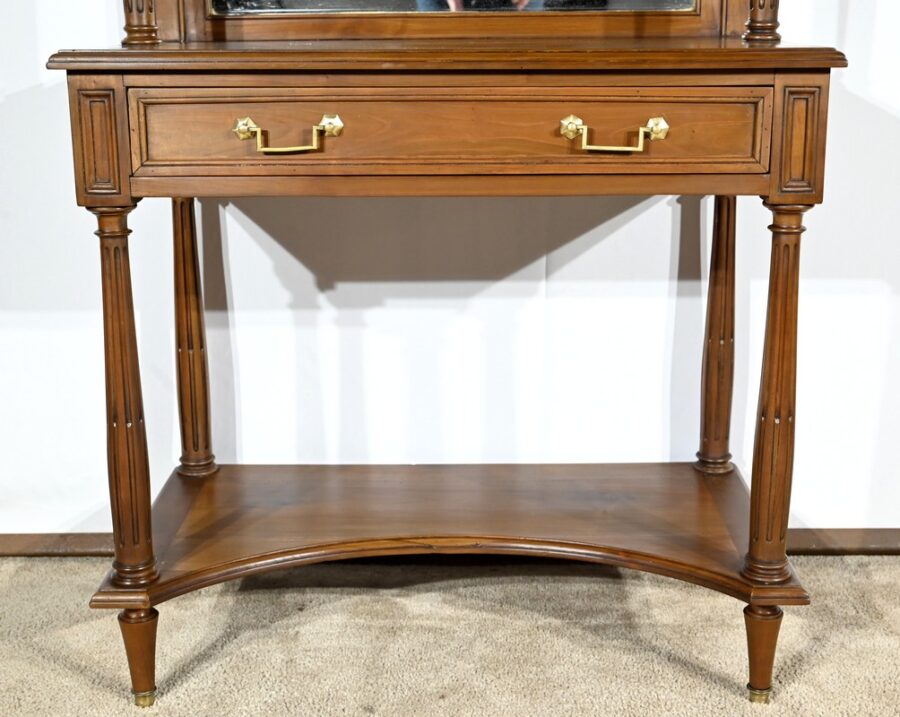 Table Console en Merisier, style Louis XVI – Fin XIXe – Image 17