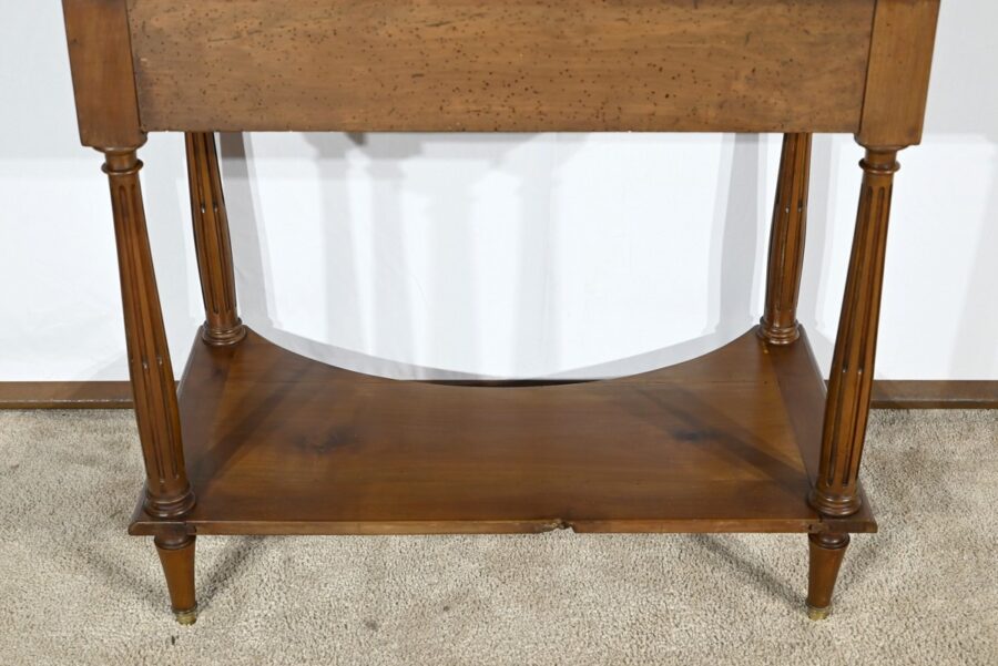 Table Console en Merisier, style Louis XVI – Fin XIXe – Image 40