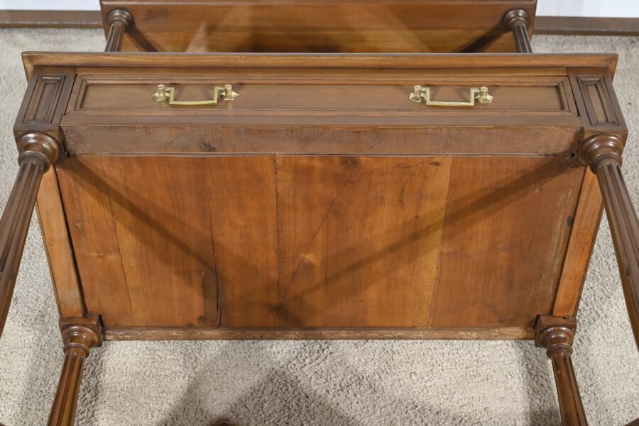 Table Console en Merisier, style Louis XVI – Fin XIXe – Image 41