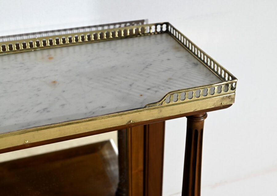 Table Console en Merisier, style Louis XVI – Fin XIXe – Image 7