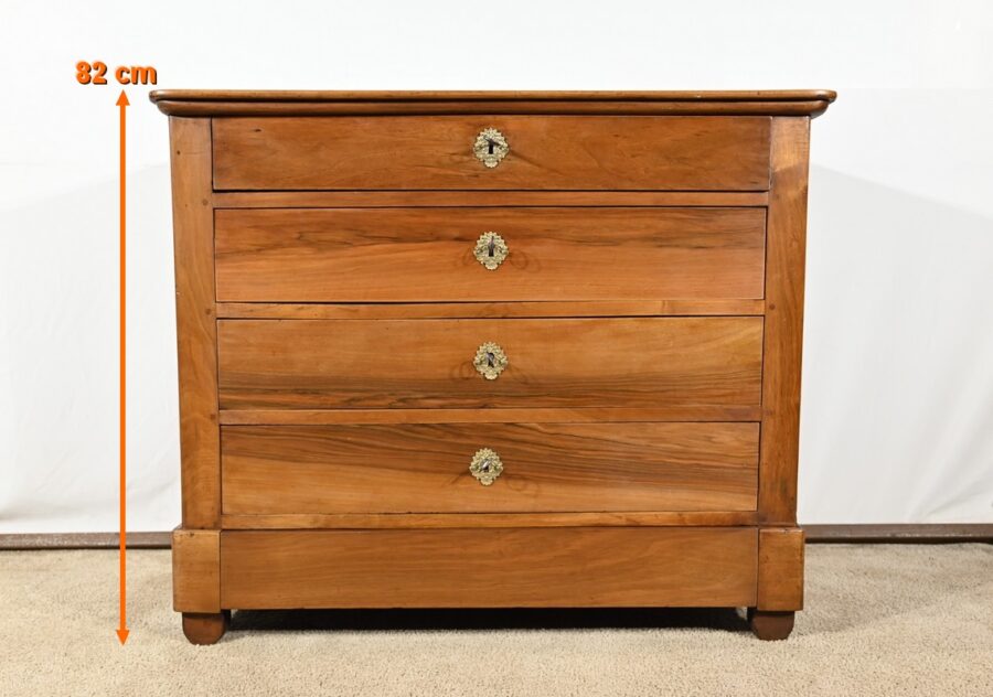 Commode Écritoire en Noyer, époque Restauration – 1ère Partie XIXe – Image 37