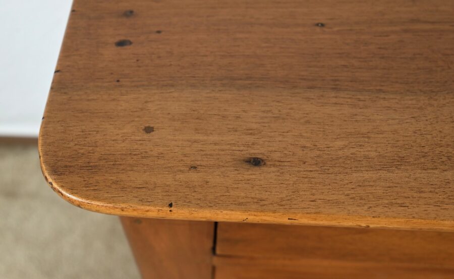 Commode Écritoire en Noyer, époque Restauration – 1ère Partie XIXe – Image 7
