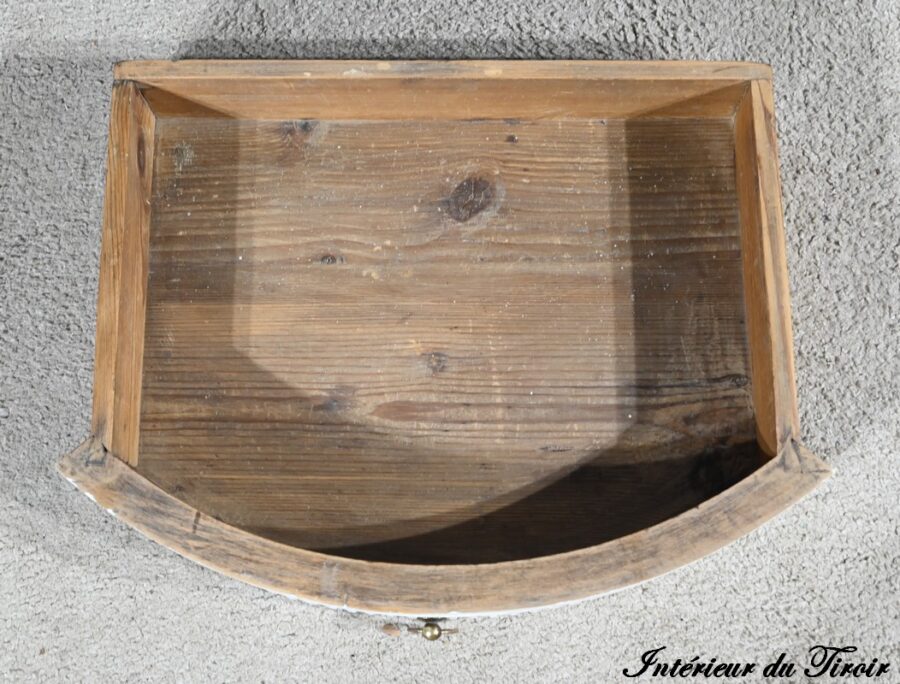 Console Demi-Lune en Bois Réchampi, style Louis XVI – Début XIXe – Image 27