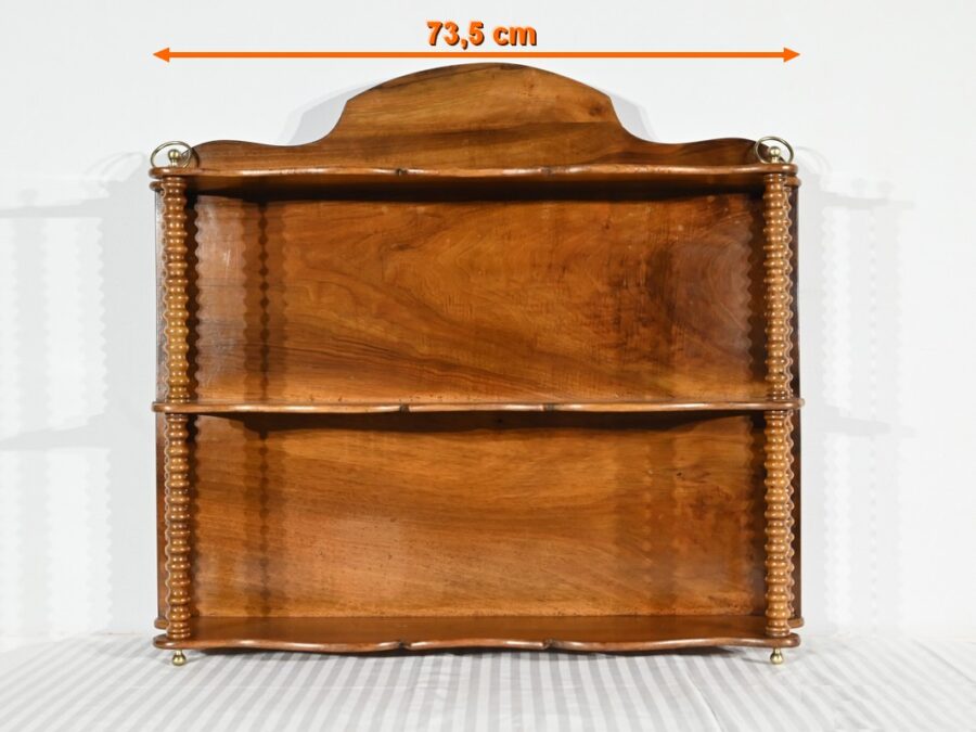 Etagère en Noyer, époque Louis Philippe – Milieu XIXe – Image 19