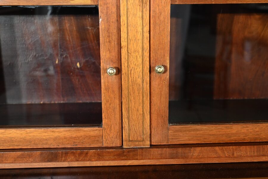 Petit Bureau Bonheur du Jour en Acajou, style Louis XVI / Directoire – Début XXe – Image 11